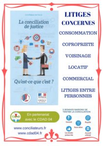 AFFICHE CONCILIATION pour forum 2019