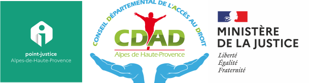 Conseil Départemental de l'Accès au Droit des Alpes-de-Haute-Provence Logo